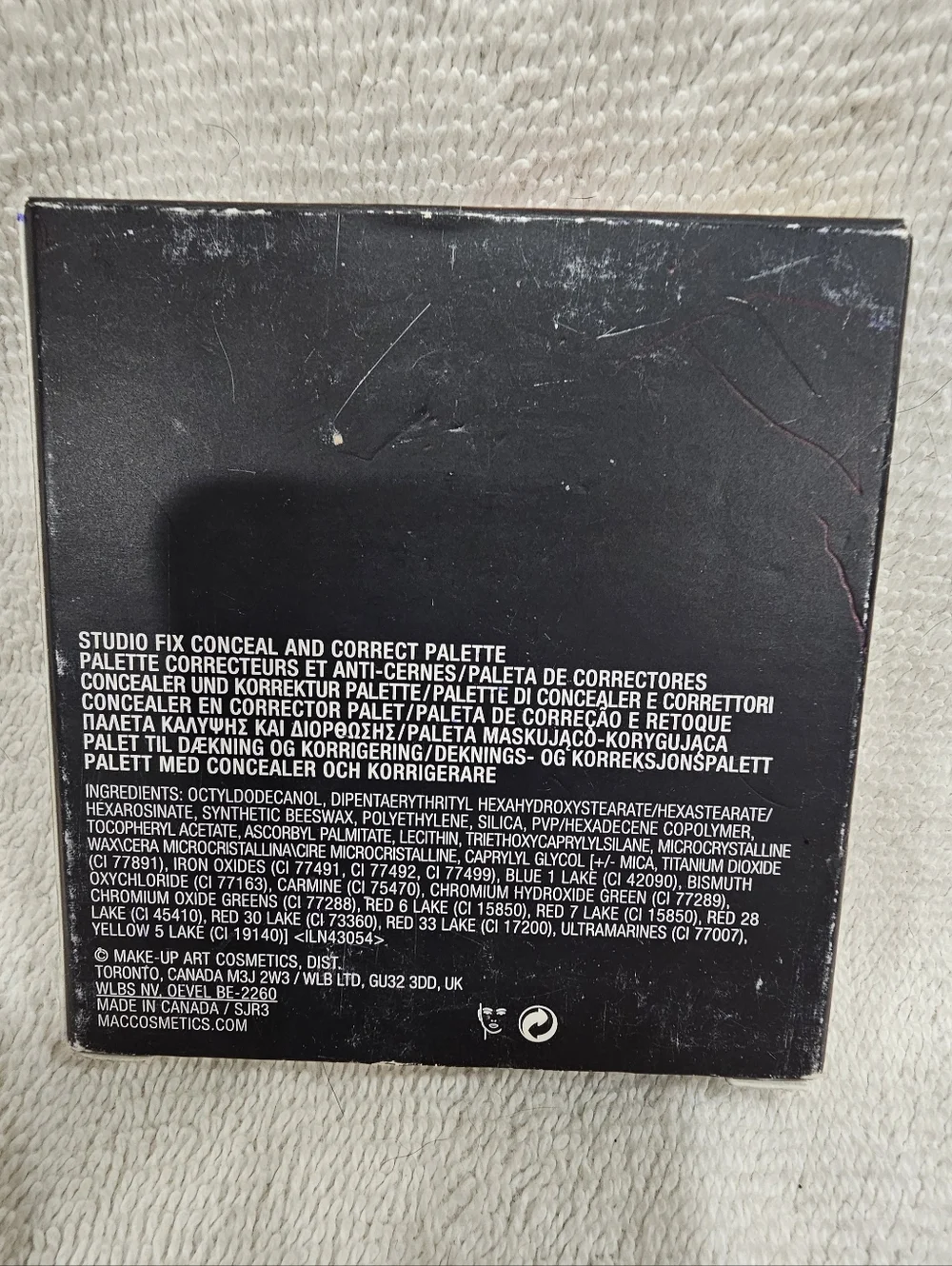 MAC Cosmetics Studio Fix Conceal and Correct Deep Concealer Palette